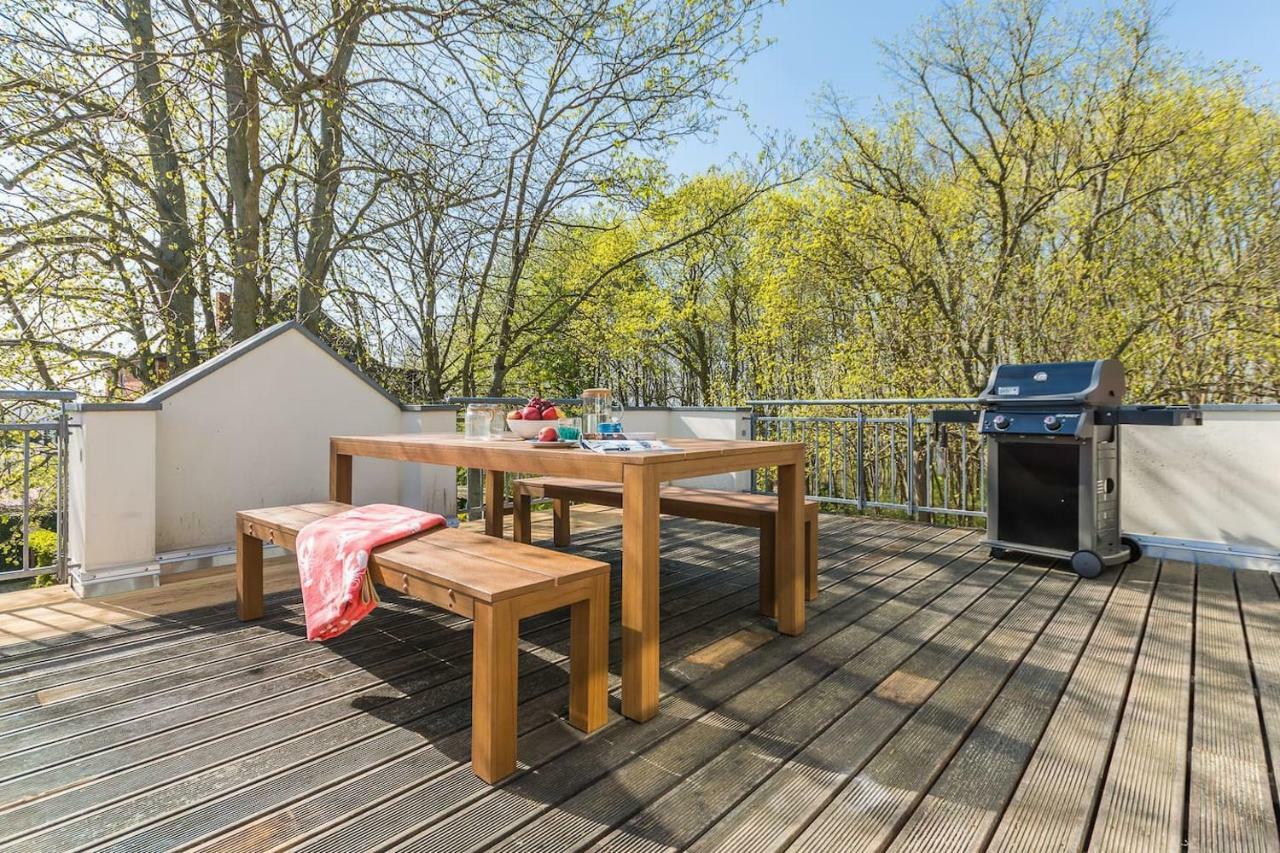 Traumhafte Wohnung Mit Sauna - 100M Vom Strand Rerik Bagian luar foto